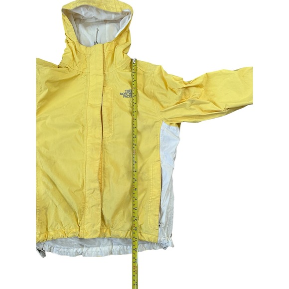 North Face Hyvent Womens XS Yellow Shell Jacket - Picture 8 of 11
